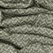 Smoke Gray-Beige-Multi Chevron Wave Chenille Textured Decorating Fabric By the Yard